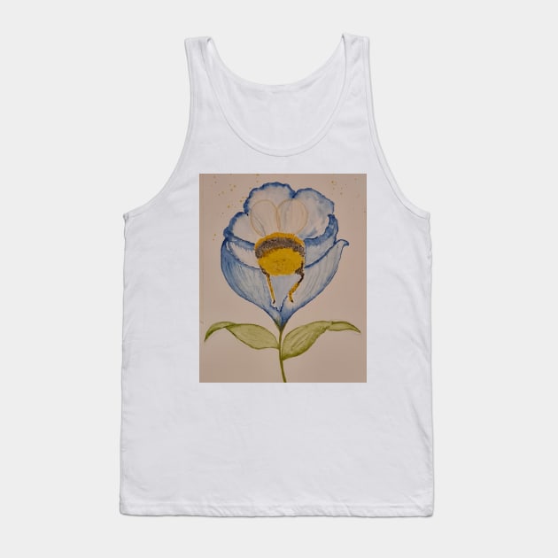 Sleepy bee Tank Top by Janey's Tees